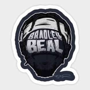 Bradley Beal Utah Player Silhouette Sticker